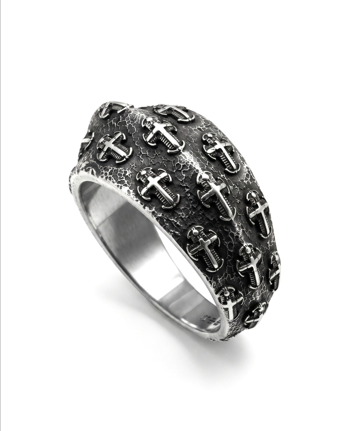ALTERUM CROSS BAND RING — AW27