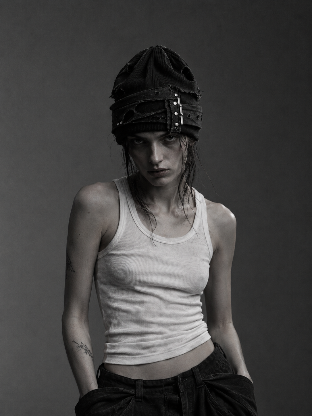 GEMINO DISTRESSED BEANIE
