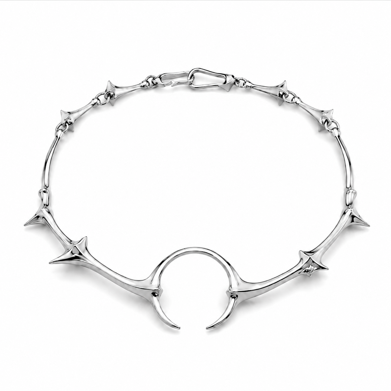 Industrial Halo Necklace