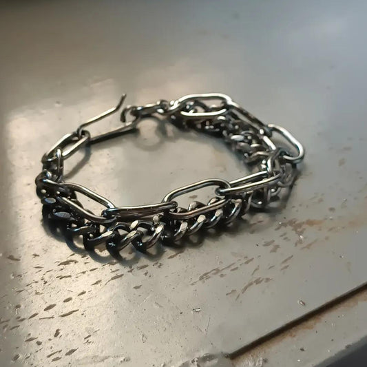 DOUBLE CHAINS X BRACELET