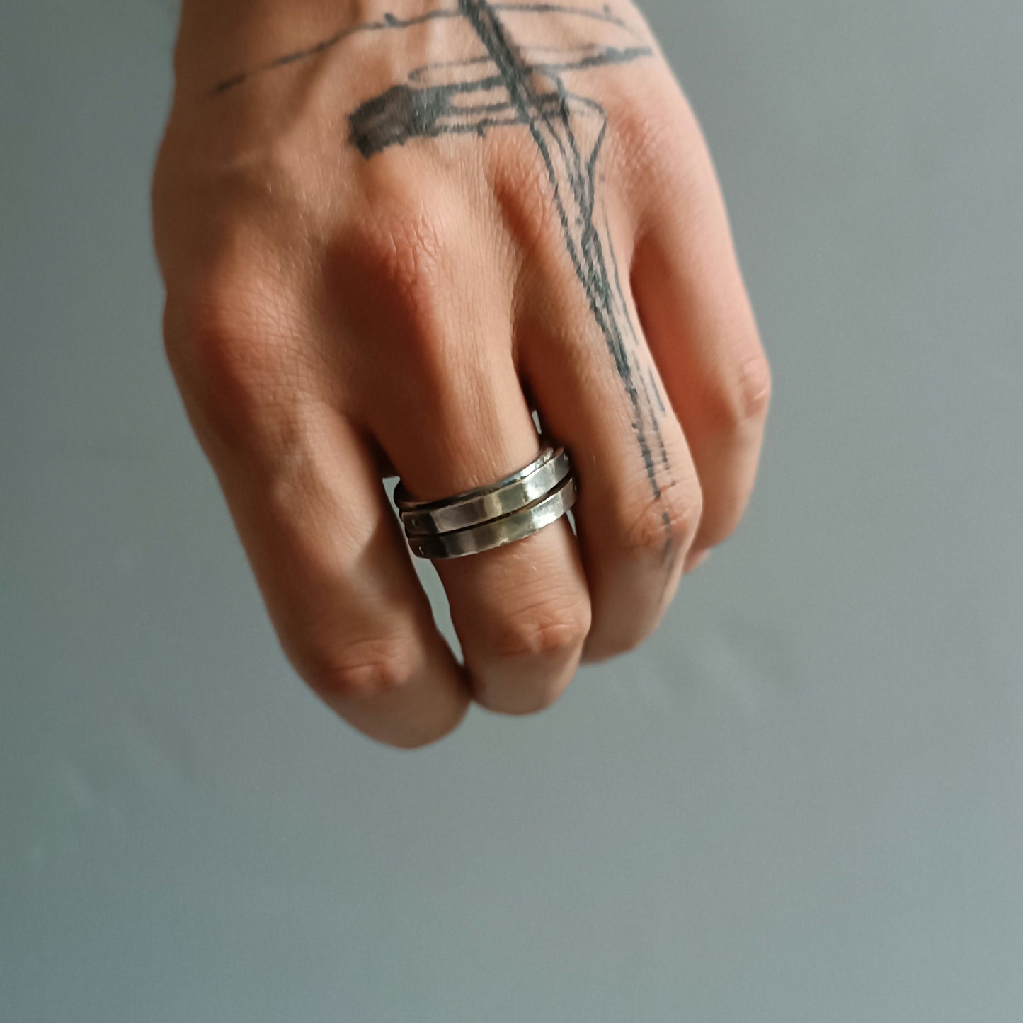 DOUBLE PLATES RING