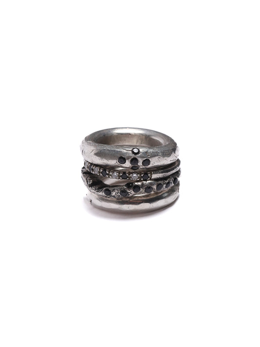 BUNDLE RINGS 4 BLK