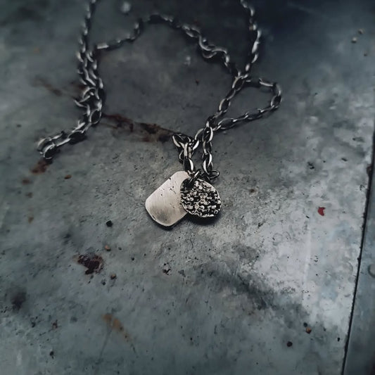 DOUBLE PLATES NECKLACES