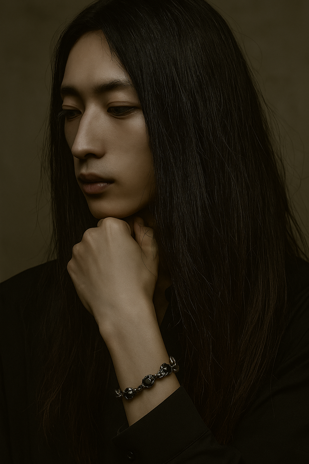 BLACK STONES BRACELET AW25