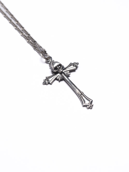 CROSS SKULL NECKLACE AW25